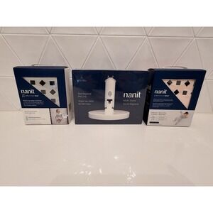 Nanit Smart Baby Monitor Camera‎ N102 + Stand + 2 Breathing Wear Sleepers NEW